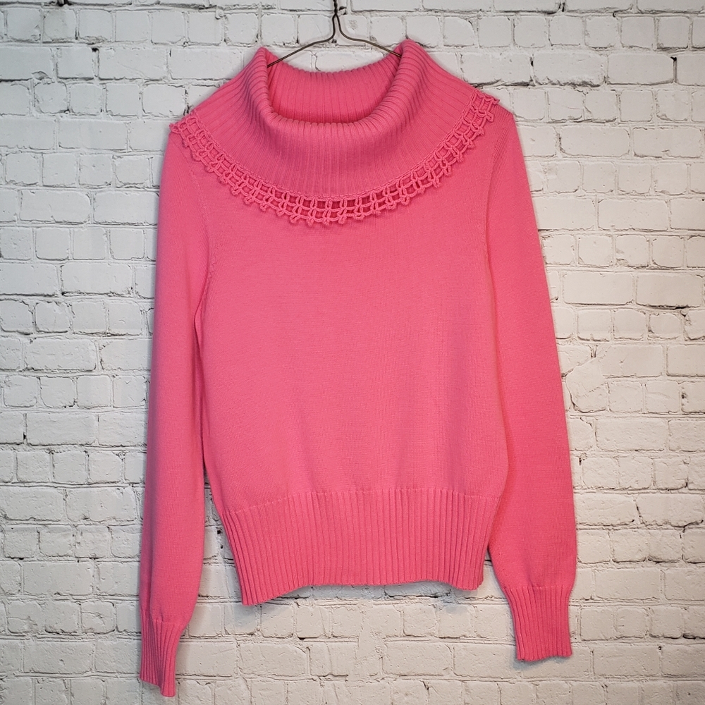Rafaella Pink Cowl Neck M